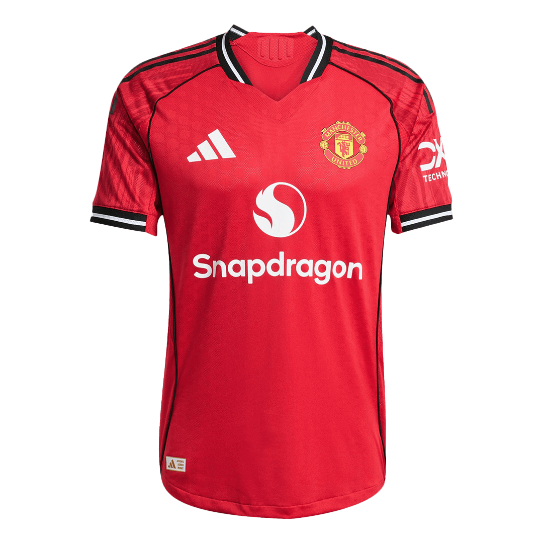 Manchester United Home Soccer Jersey 2025/26 Player Version