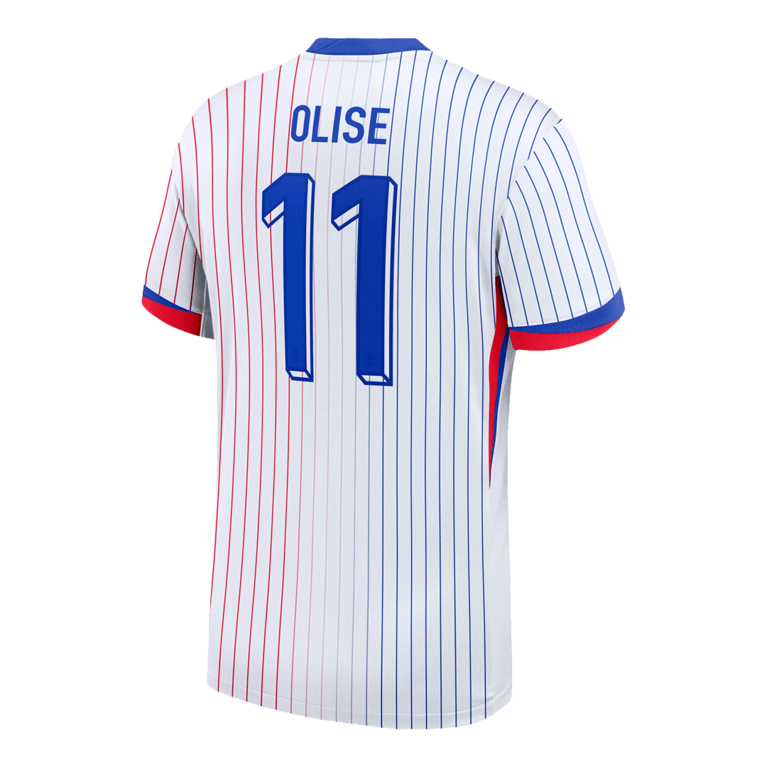 OLISE #11 France Away Soccer Jersey 2024 - Image 3