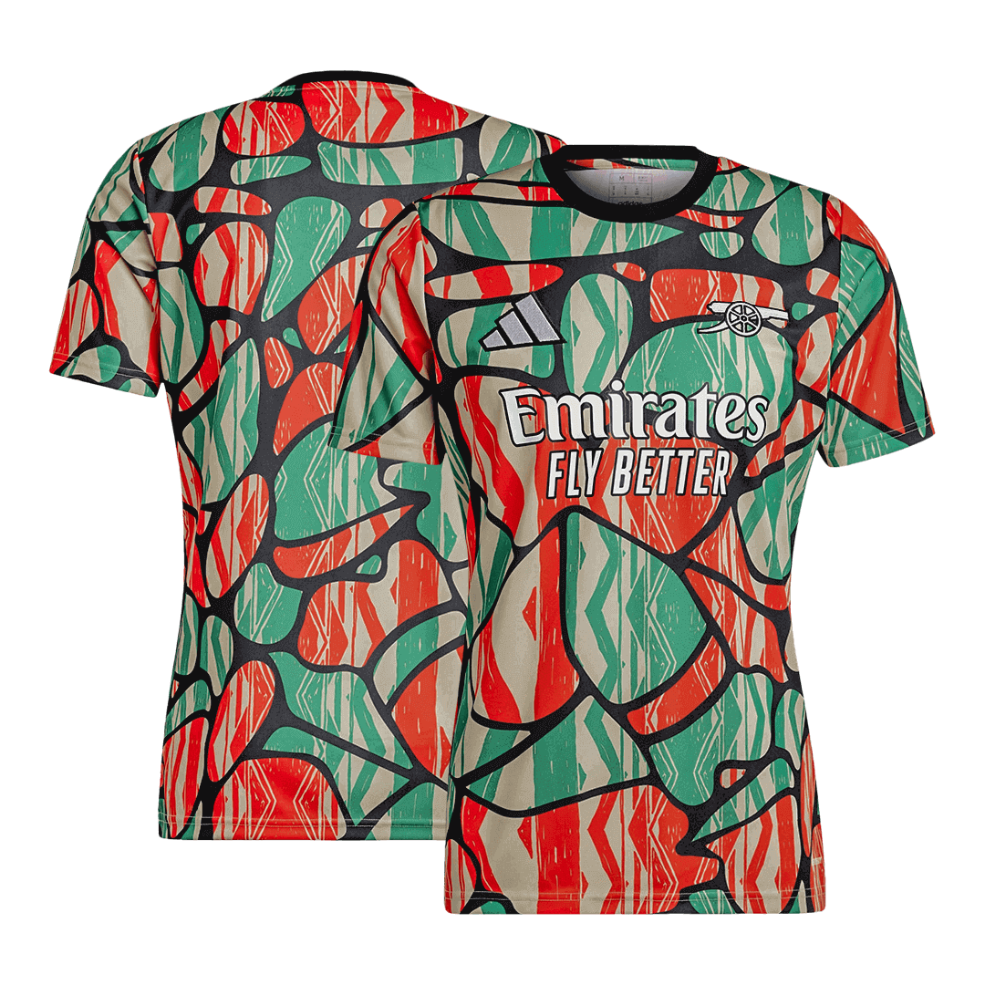 Arsenal Pre-Match Soccer Jersey 2024/25 - Image 3