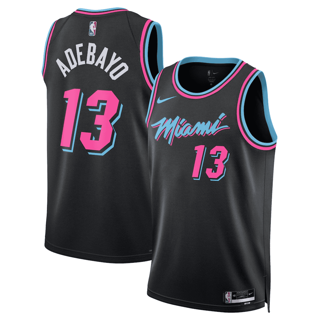 Miami Heat ADEBAYO #13 Swingman NBA Jersey - City Edition