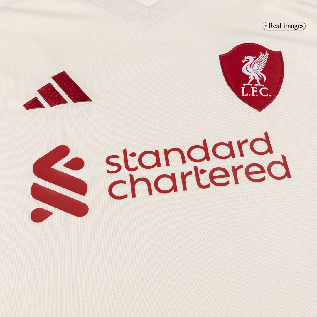 Liverpool Away Soccer Jersey Kit(Jersey+Shorts) 2025/26 - Image 6
