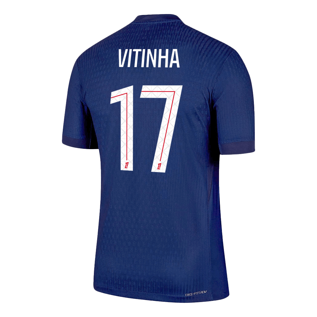 Authentic VITINHA #17 PSG Home Soccer Jersey 2025/26 - Image 3