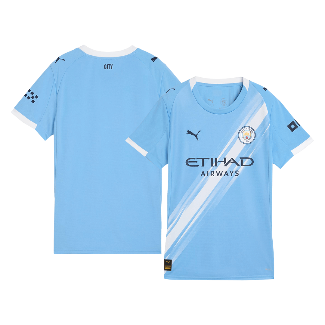 Women's Manchester City Home Soccer Jersey 2025/26 - Image 3