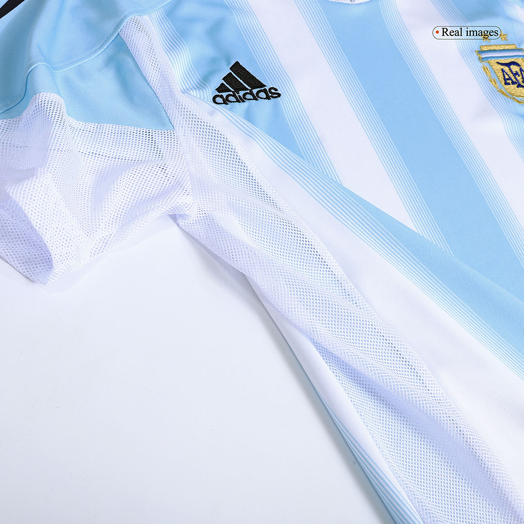Retro 2004/05 Argentina Home Soccer Jersey - Image 8