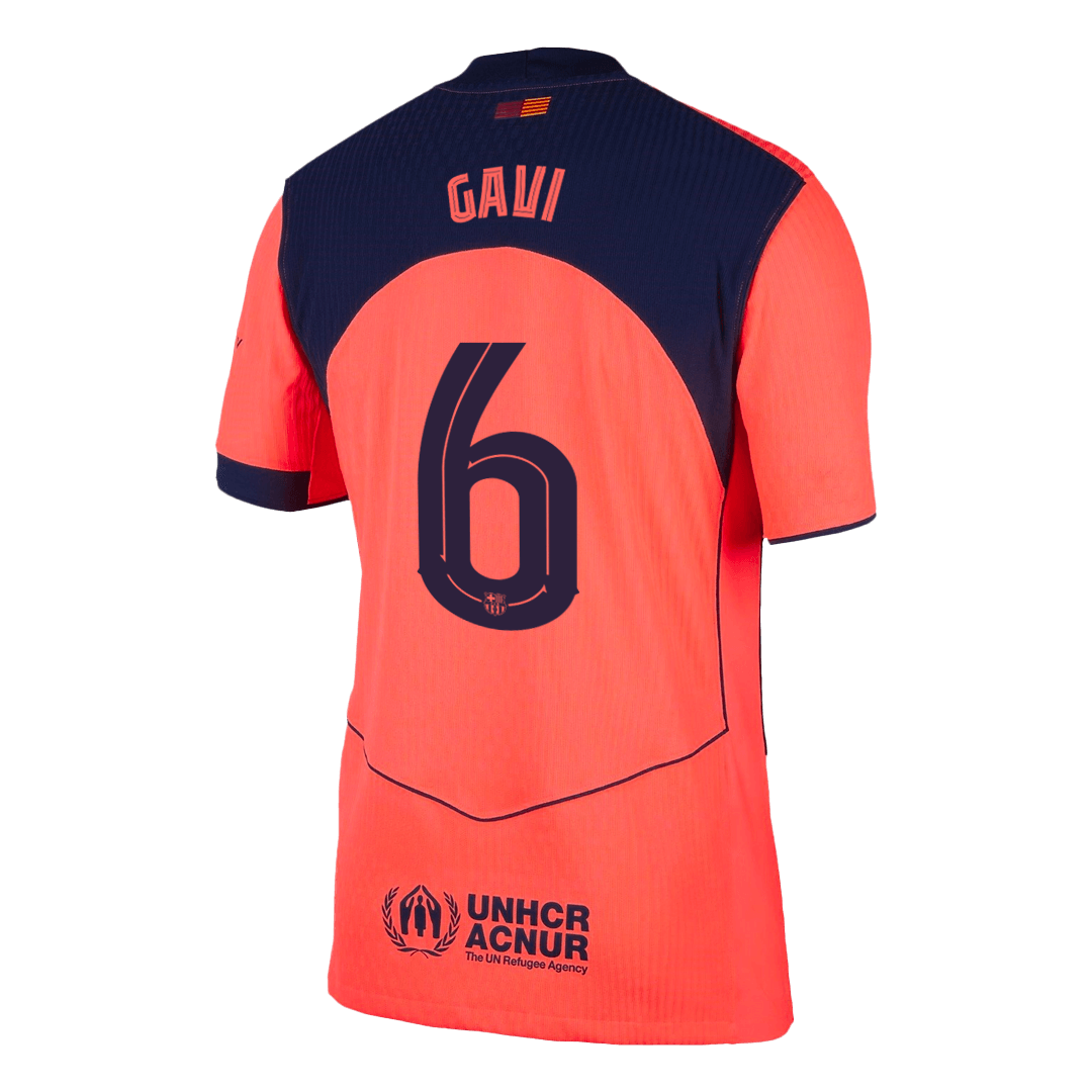 GAVI #6 Barcelona Third Away Soccer Jersey 2025/26 - UCL Player Version - Image 3