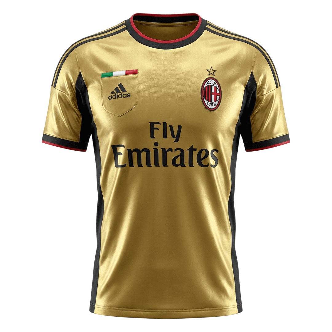 Retro 2013/14 AC Milan Away Soccer Jersey - Image 2