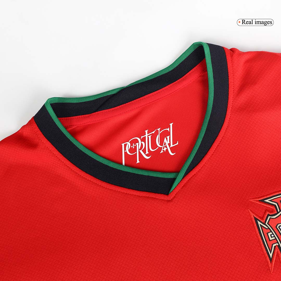 Portugal Home Soccer Jersey Euro 2024 - Image 6