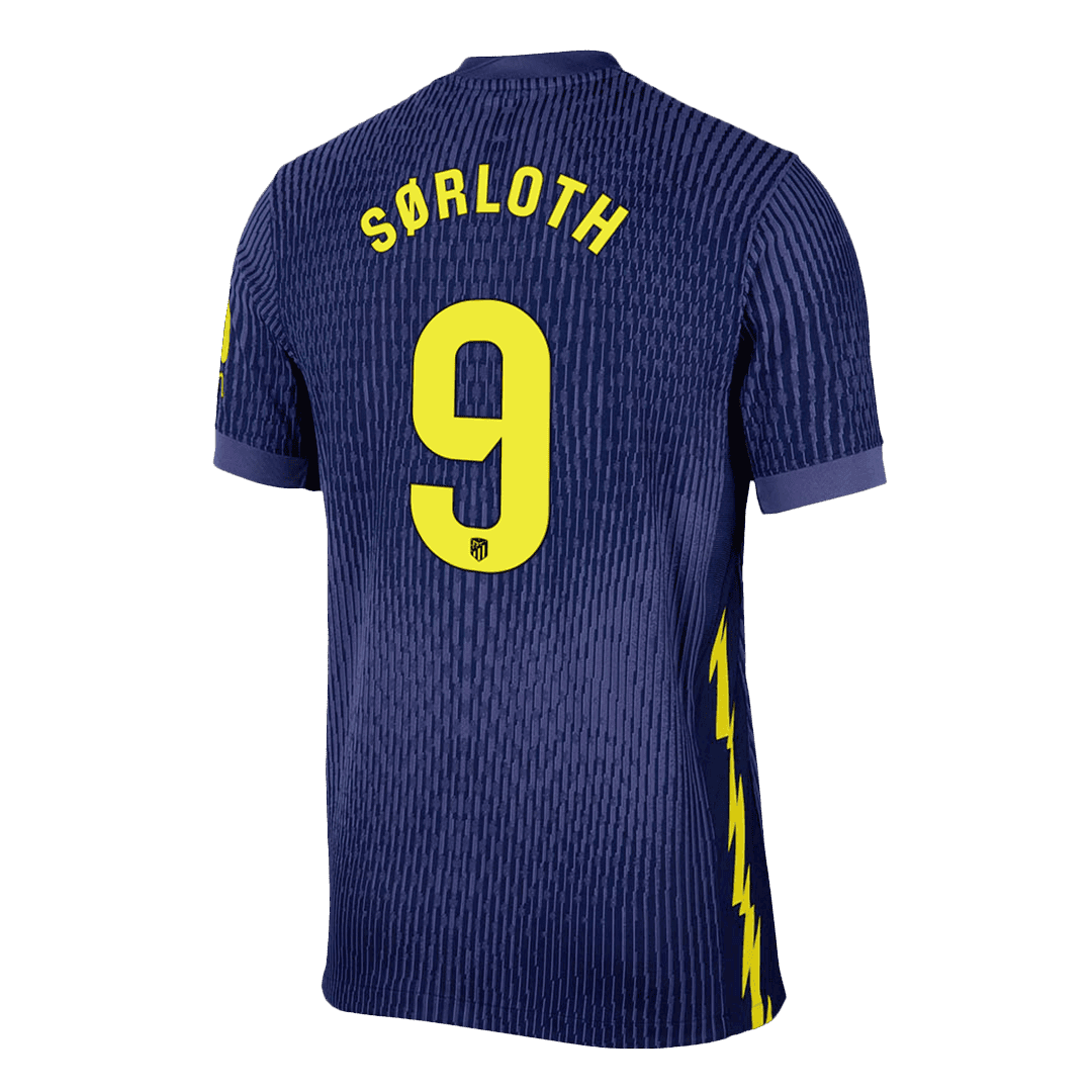 SØRLOTH #9 Atletico Madrid Away Soccer Jersey 2025/26 Player Version - Image 2