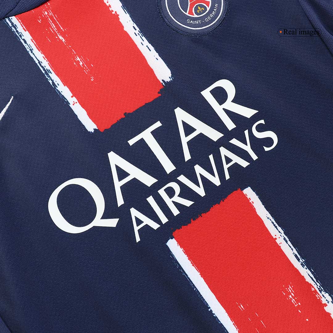 Kid's PSG Home Soccer Jersey Kit(Jersey+Shorts) 2024/25 - Image 11