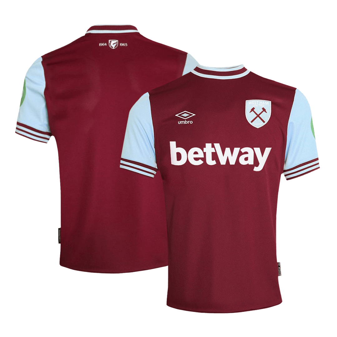 West Ham United Home Soccer Jersey 2024/25 - Image 3