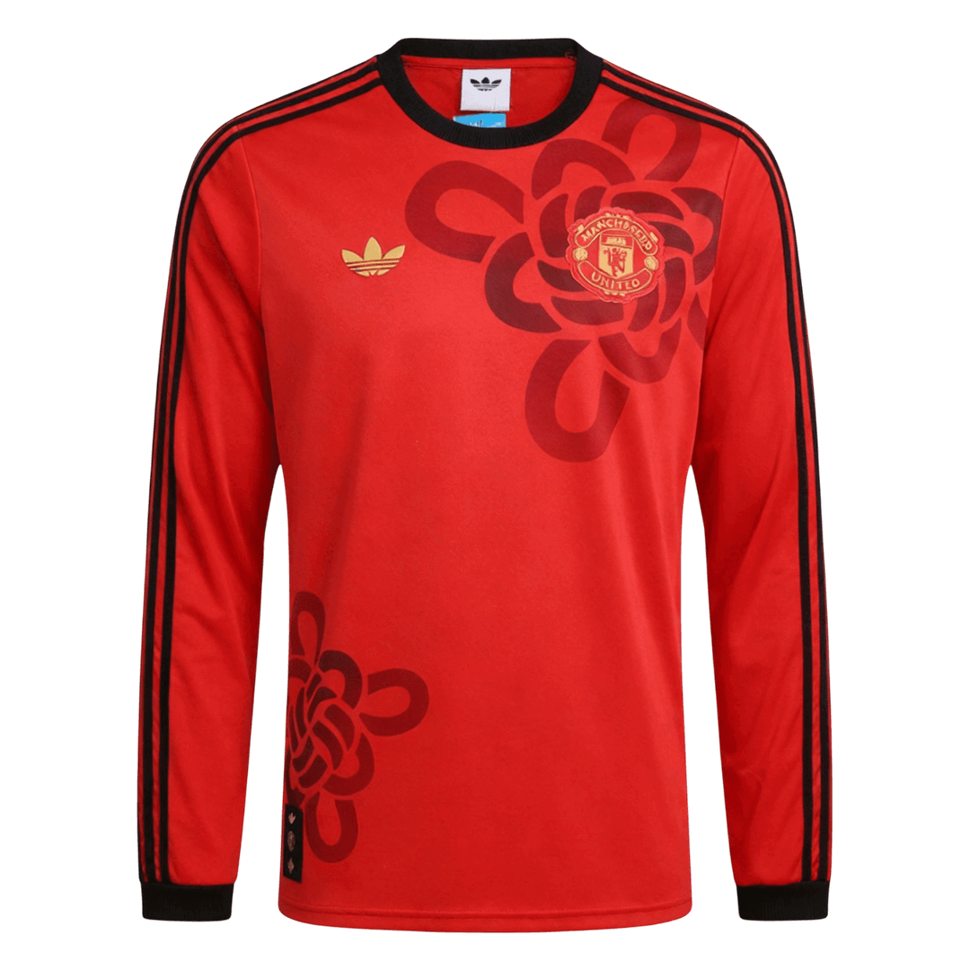 Manchester United Long Sleeve Soccer Jersey 2025/26 - Image 4