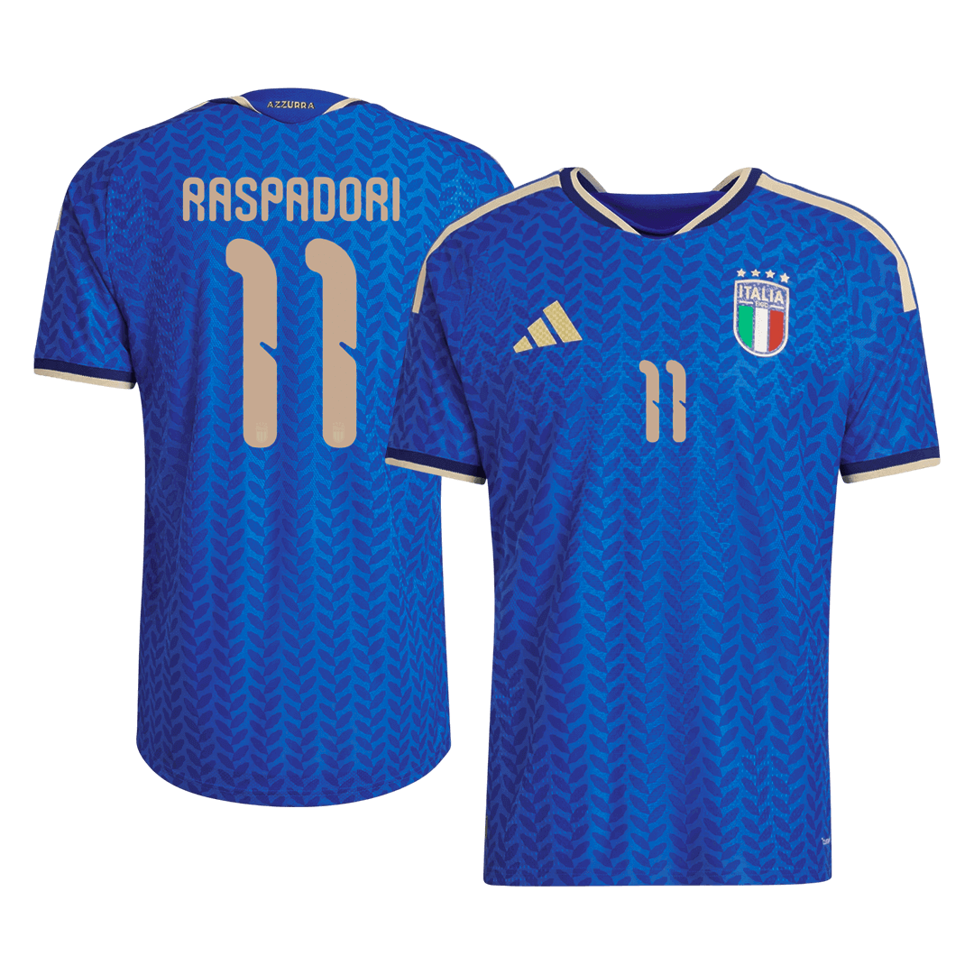 RASPADORI #11 Italy Home Soccer Jersey 2026 Player Version