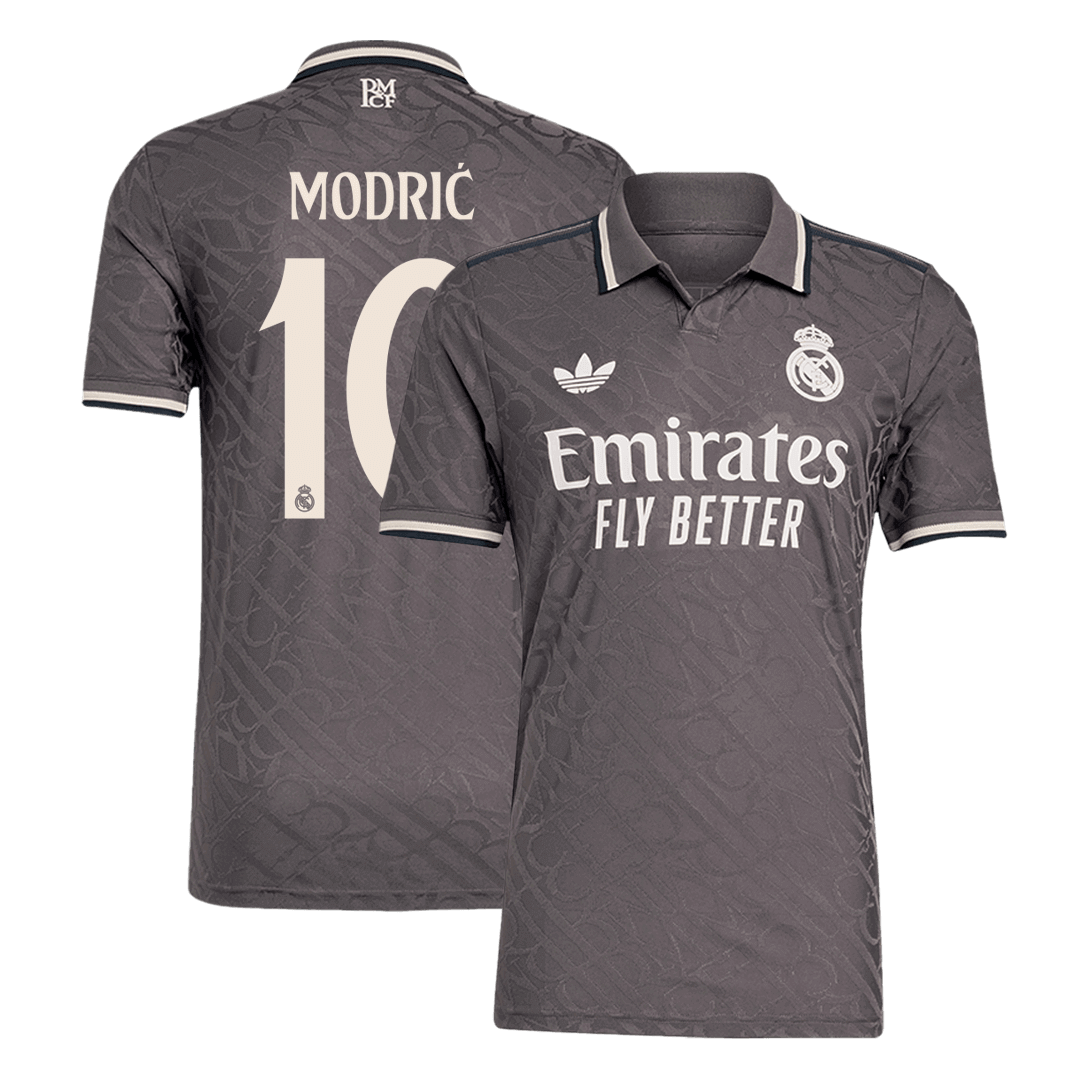 MODRIĆ #10 Real Madrid Third Away Soccer Jersey 2024/25 Player Version