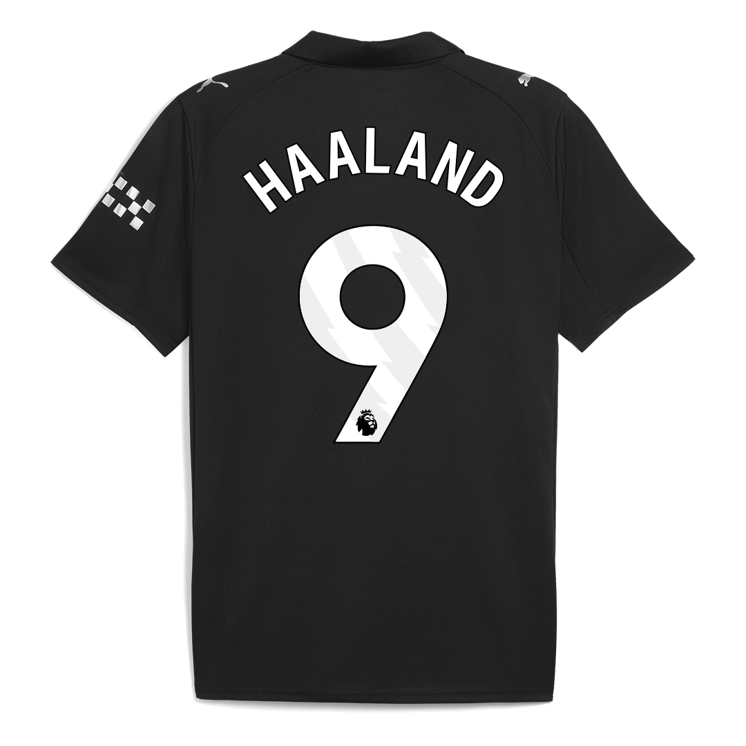 HAALAND #9 Manchester City Away Soccer Jersey 2025/26 - Image 3