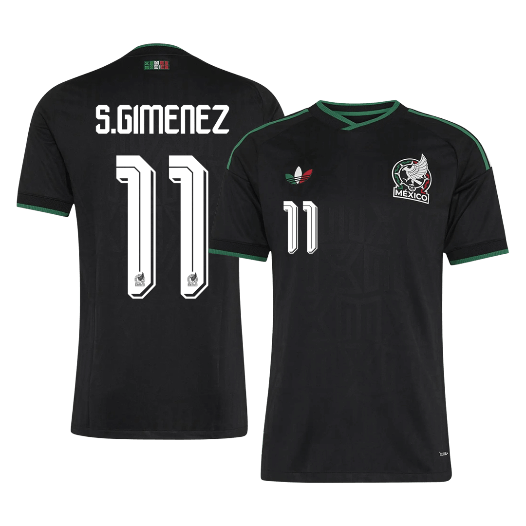 S.GIMENEZ #11 Mexico Third Away Soccer Jersey 2026 Player Version