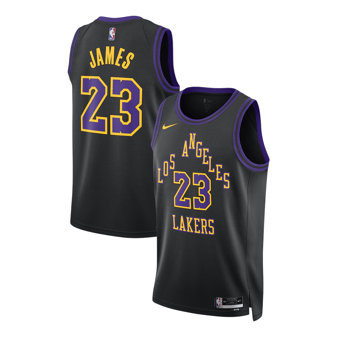 Los Angeles Lakers James #23 2025/26 Swingman NBA Jersey - City Edition