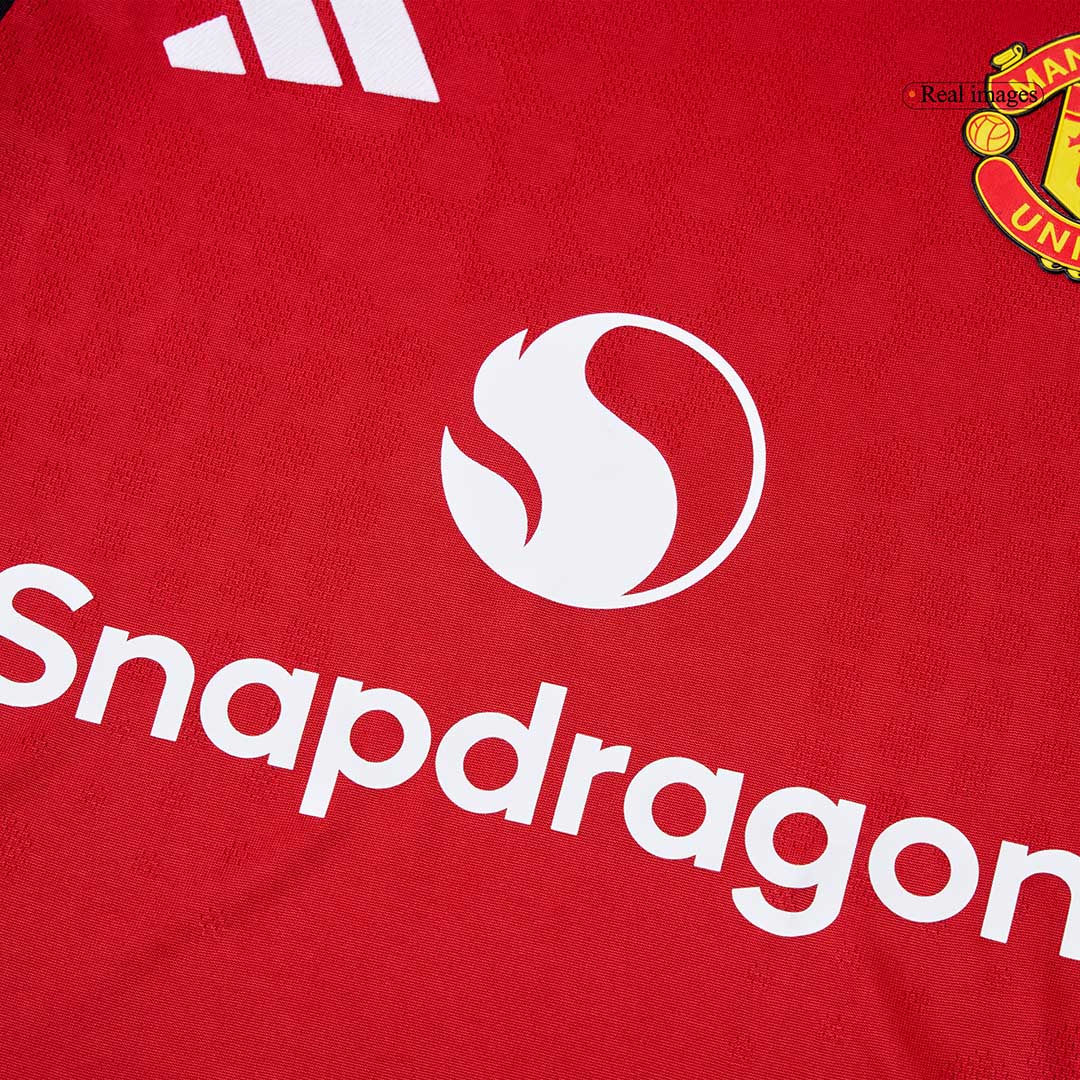 ŠEŠKO #30 Manchester United Home Soccer Jersey 2025/26 Player Version - Image 10