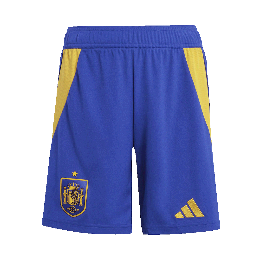 Spain Home Soccer Jersey Kit(Jersey+Shorts) Euro 2024 - Image 5