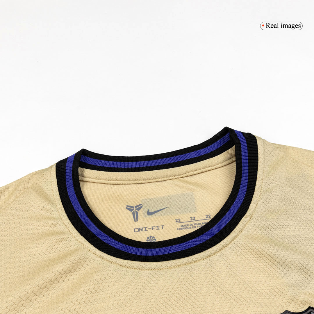 Kid's Barcelona Away Soccer Jersey Kit(Jersey+Shorts+Socks) 2025/26 - Image 3