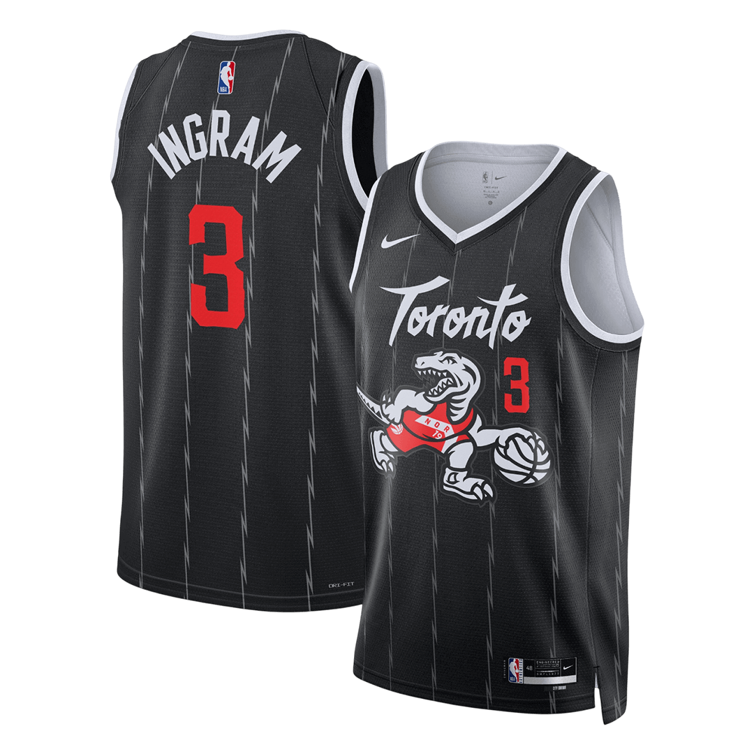 Toronto Raptors INGRAM #3 Swingman NBA Jersey - City Edition
