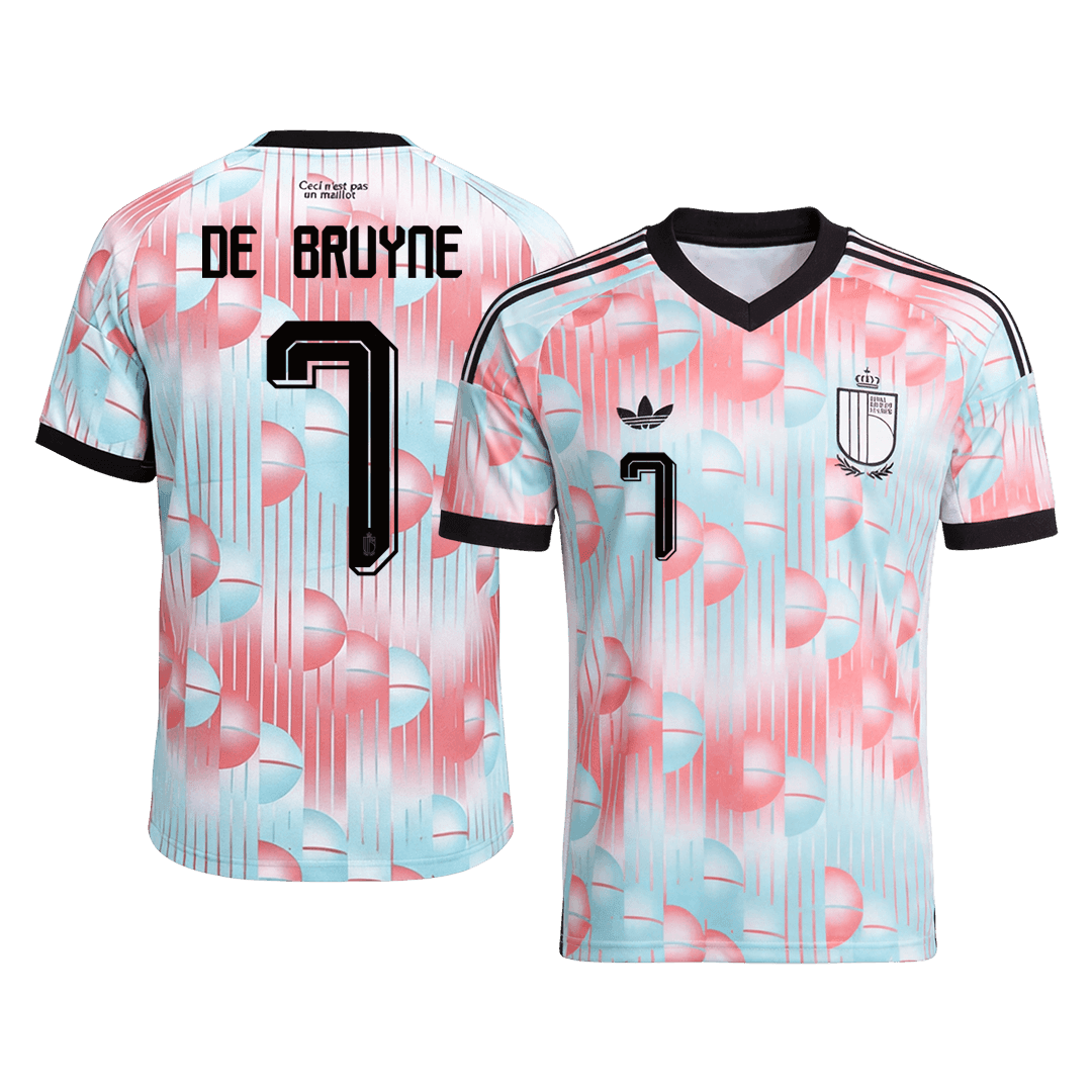DE BRUYNE #7 Belgium Away Soccer Jersey 2026