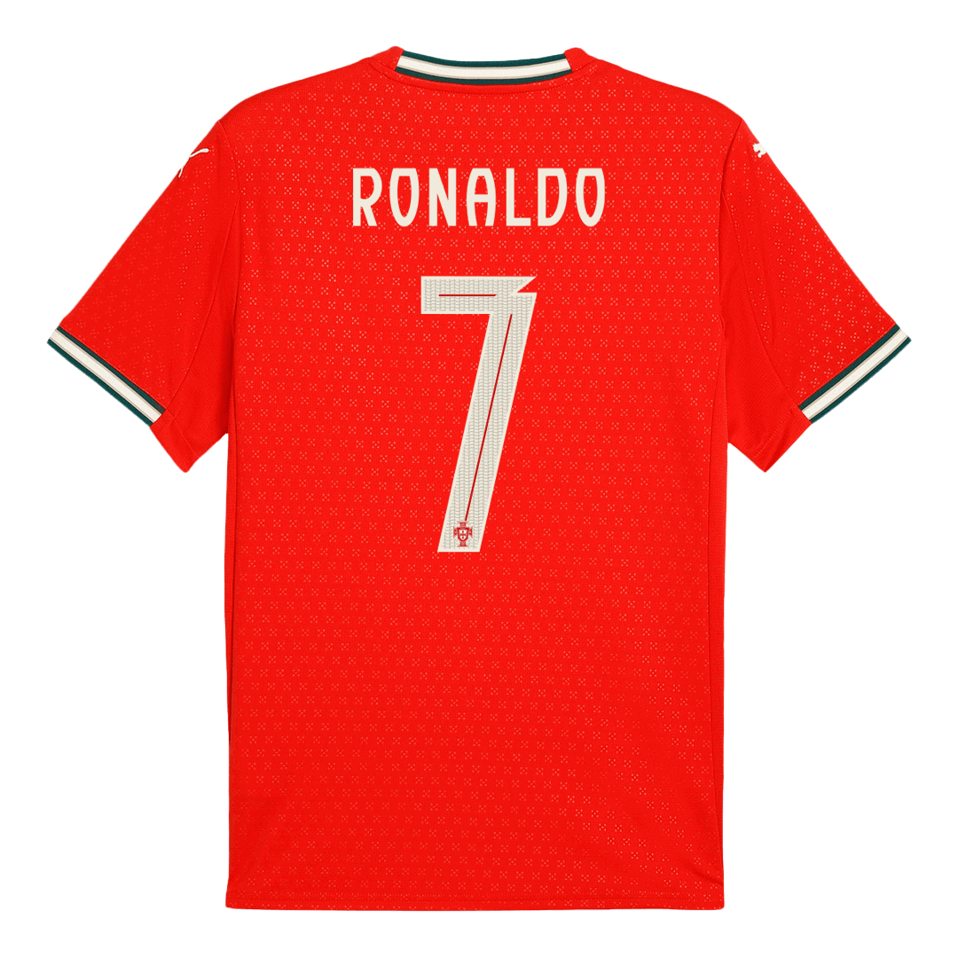RONALDO #7 Portugal Home Soccer Jersey 2025 - Image 3