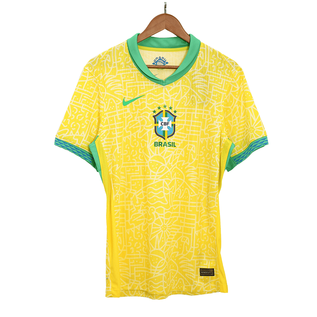Authentic Brazil Home Soccer Jersey Copa America 2024 - Image 4