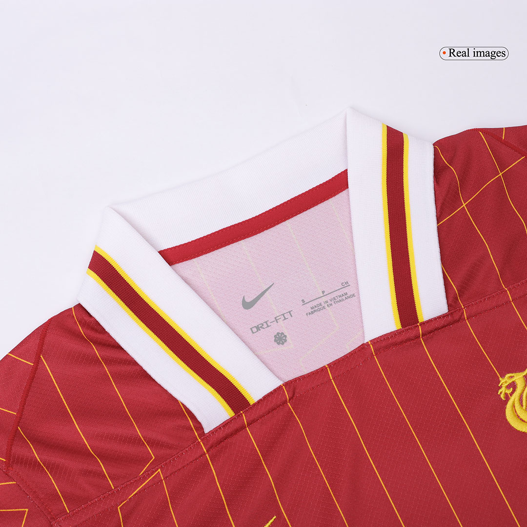 VIRGIL #4 Liverpool Home Soccer Jersey 2024/25 - Image 2