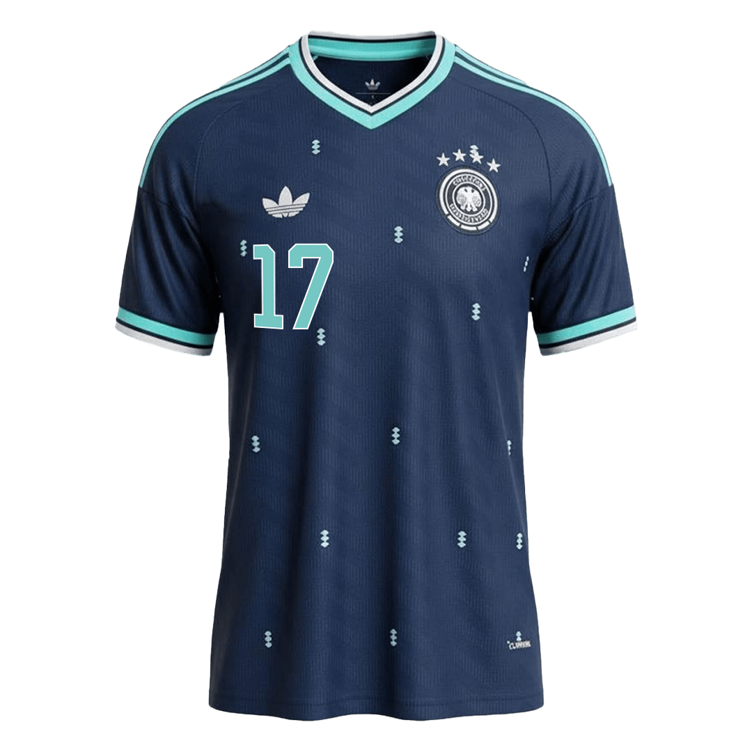WIRTZ #17 Germany Away Soccer Jersey 2026 - Image 4