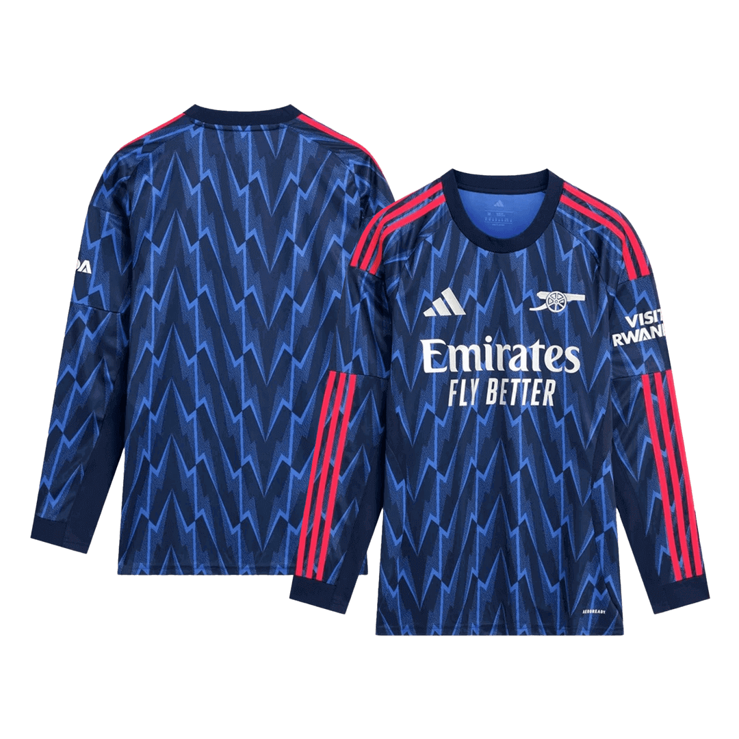 Arsenal Away Long Sleeve Soccer Jersey 2025/26 - Image 3