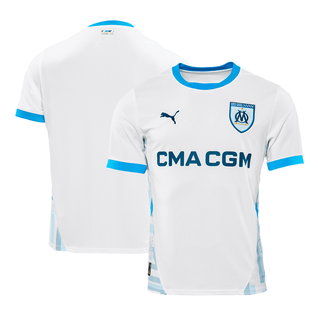 Marseille Home Soccer Jersey 2024/25 - Image 3