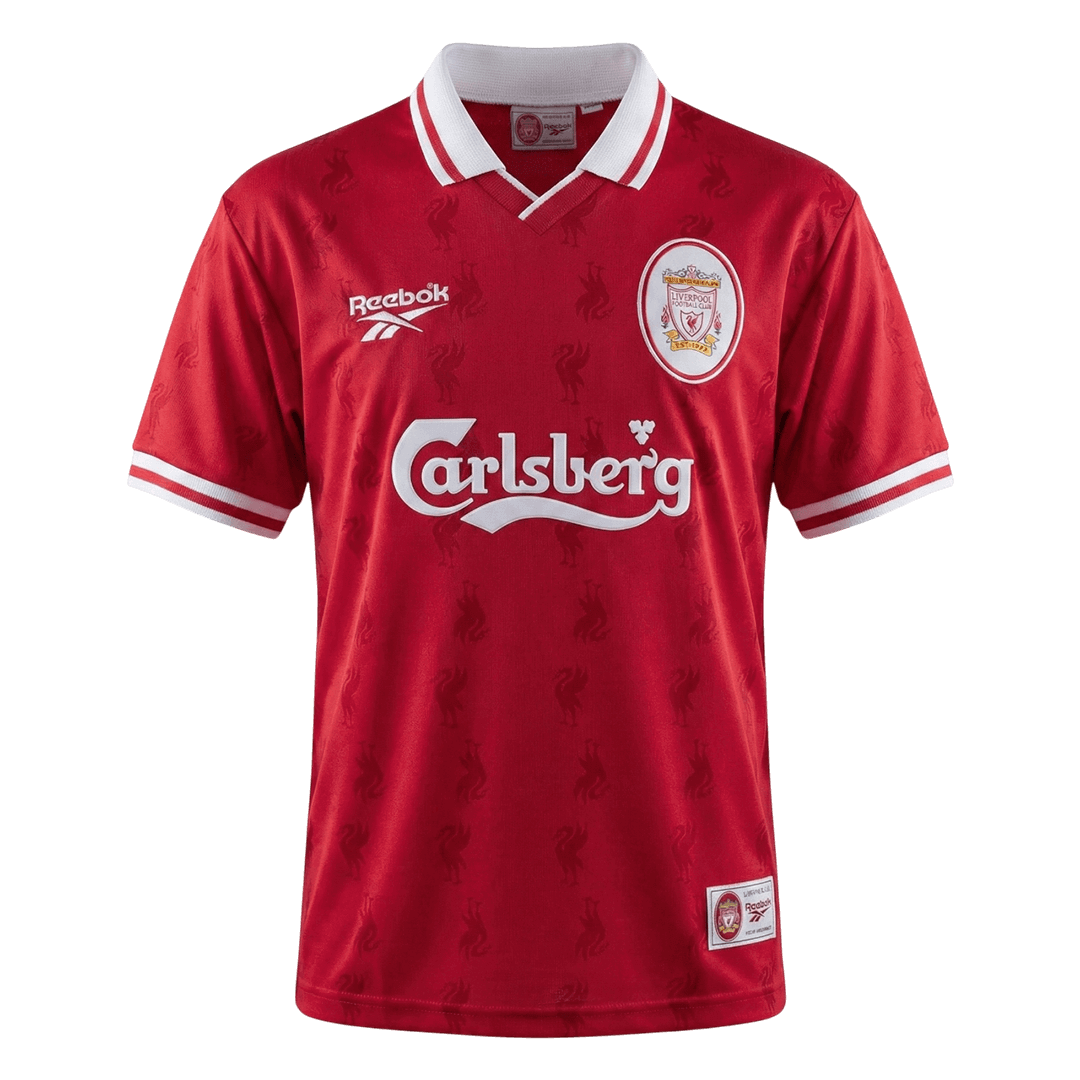 Retro 1996/97 Liverpool Home Soccer Jersey