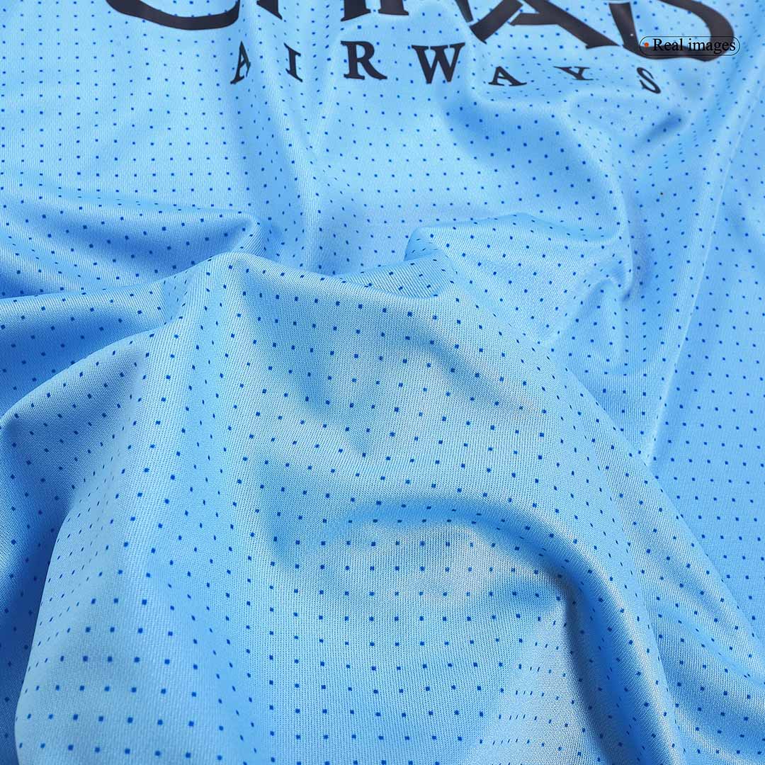 Retro 2011/12 Manchester City Home Soccer Jersey - Image 10