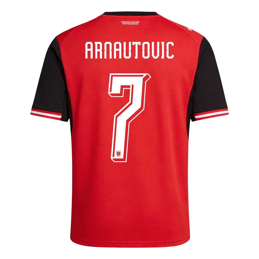 ARNAUTOVIC #7 Austria Home Soccer Jersey 2026 - Image 4