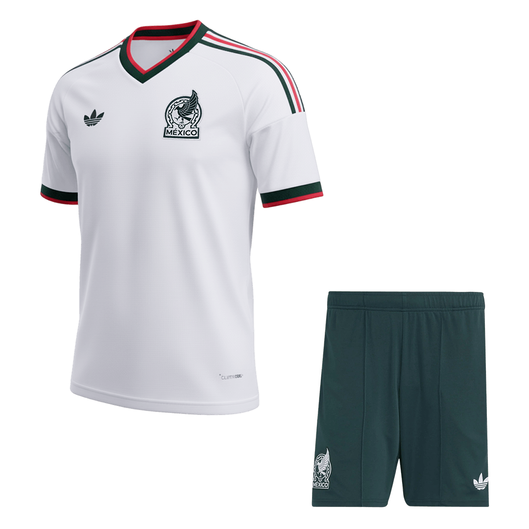 Mexico Away Soccer Jersey Kit(Jersey+Shorts) 2026