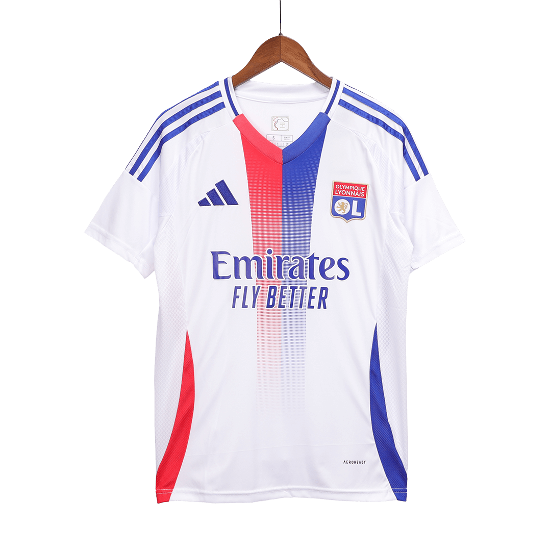 Olympique Lyonnais Home Soccer Jersey 2024/25 - Image 4