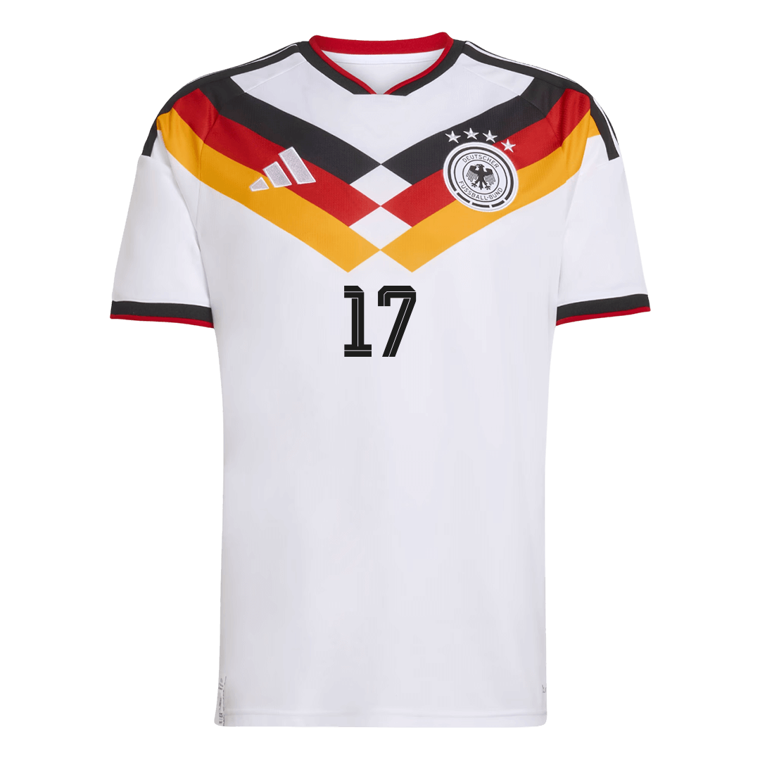 WIRTZ #17 Germany Home Soccer Jersey 2026 - Image 2