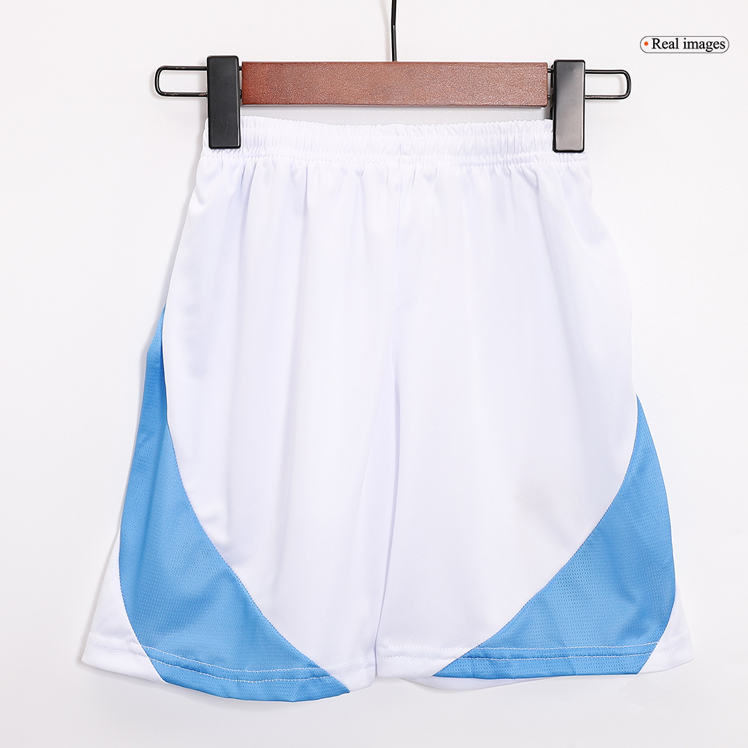 Kid's Argentina Home Soccer Jersey Kit(Jersey+Shorts) 2024 - Image 7