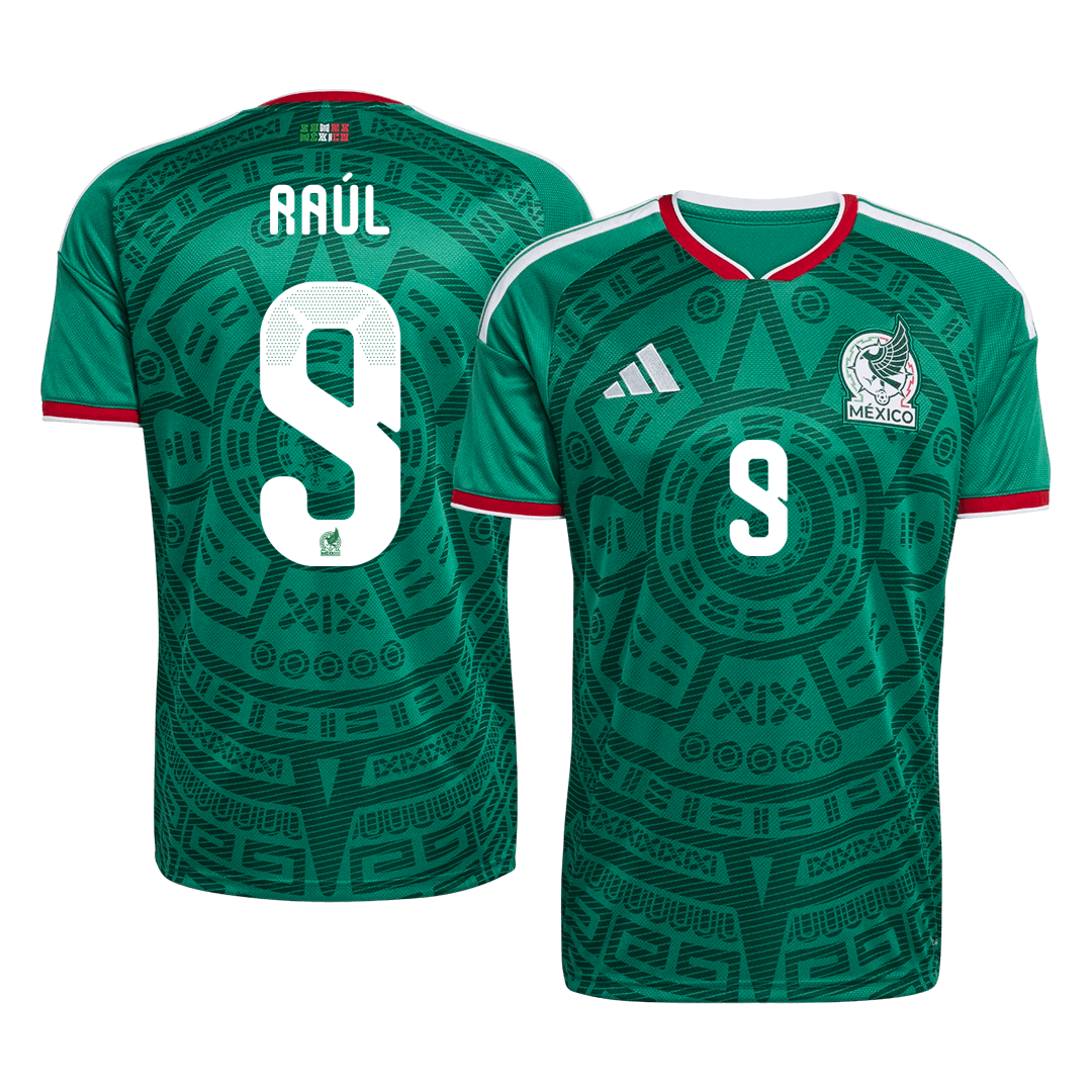 Raúl #9 Mexico Home Soccer Jersey 2026
