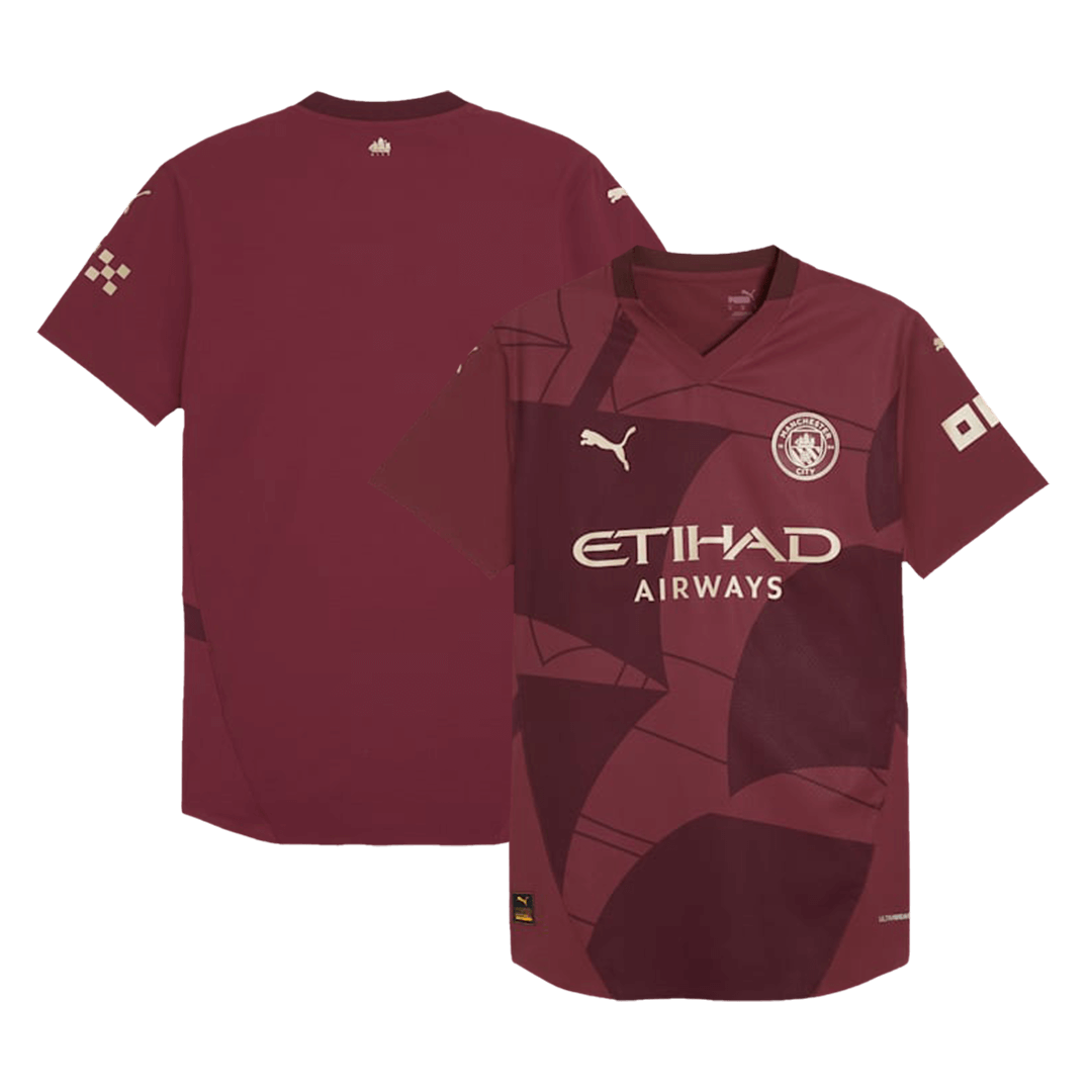 Manchester City Third Away Soccer Jersey 2024/25 Player Version - Image 3
