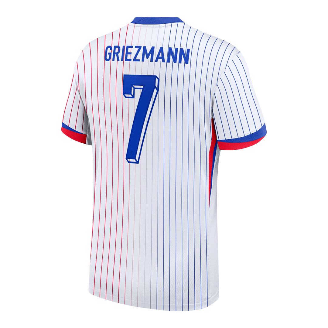 GRIEZMANN #7 France Away Soccer Jersey 2024 - Image 3