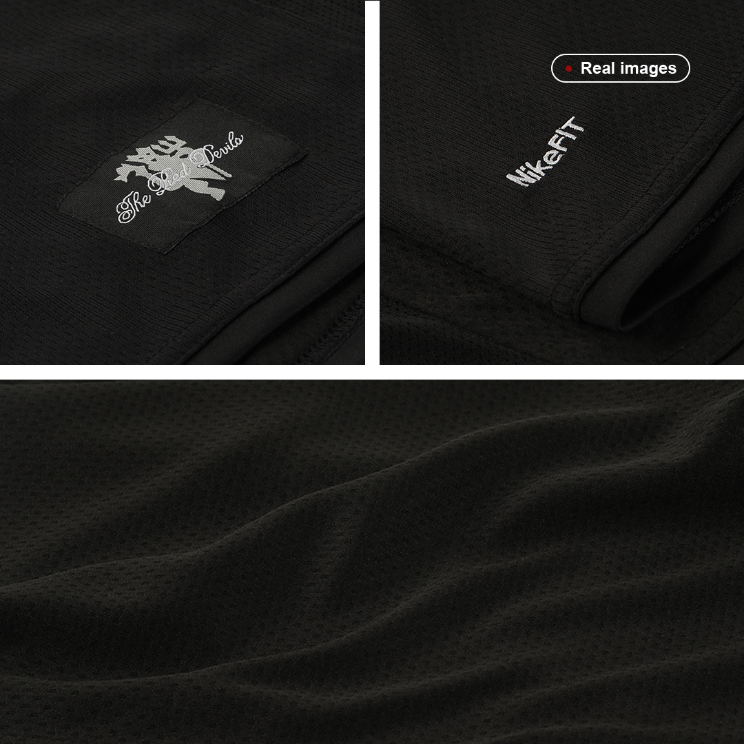 Retro SCHOLES #18 2007/08 Manchester United Away Soccer Jersey - Image 8