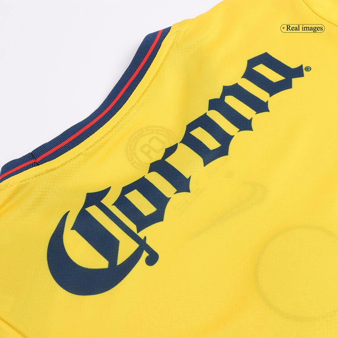 Kid's Club America Home Soccer Jersey Kit(Jersey+Shorts) 2024/25 - Image 13