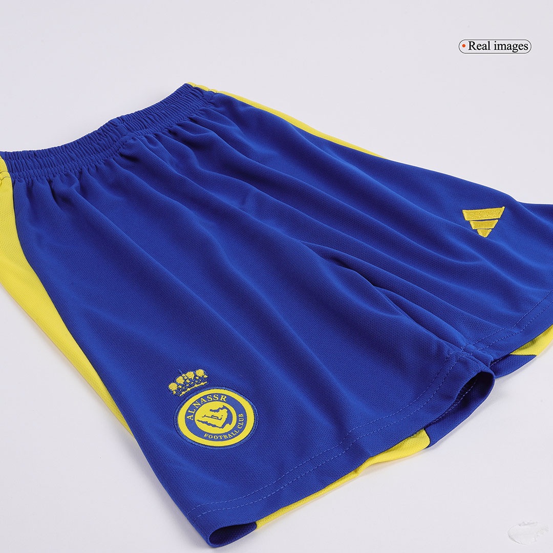 Kid's RONALDO #7 Al Nassr Home Soccer Jersey Kit(Jersey+Shorts) 2024/25 - Image 19