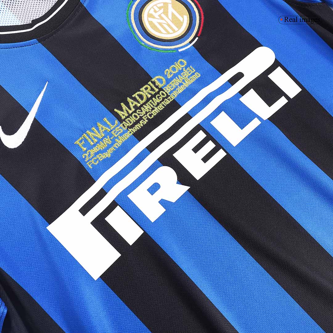 Retro 2009/10 Inter Milan Home Soccer Jersey - UCL Final - Image 7
