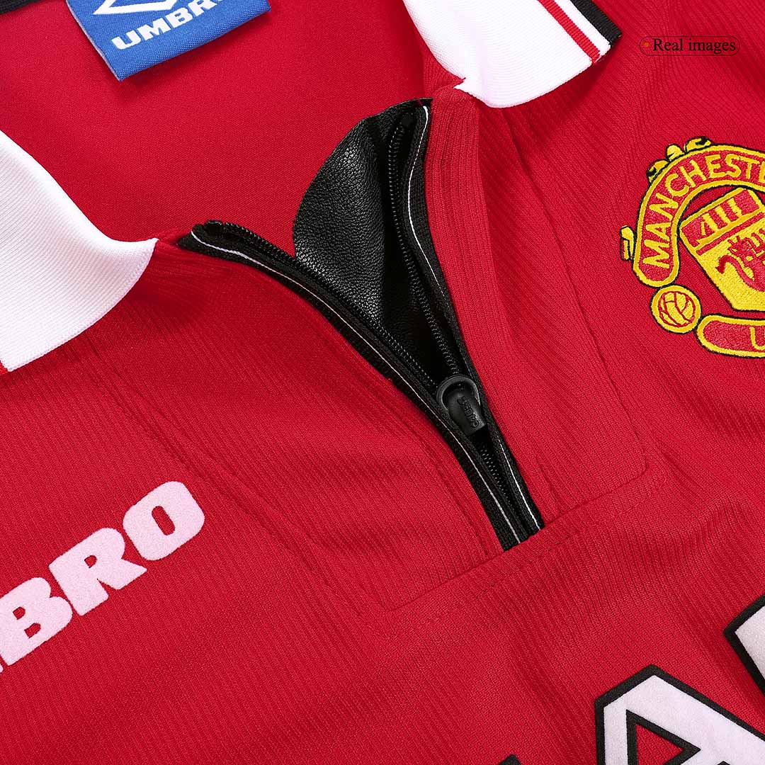 Retro 98/00 Manchester United Home Soccer Jersey - Image 7