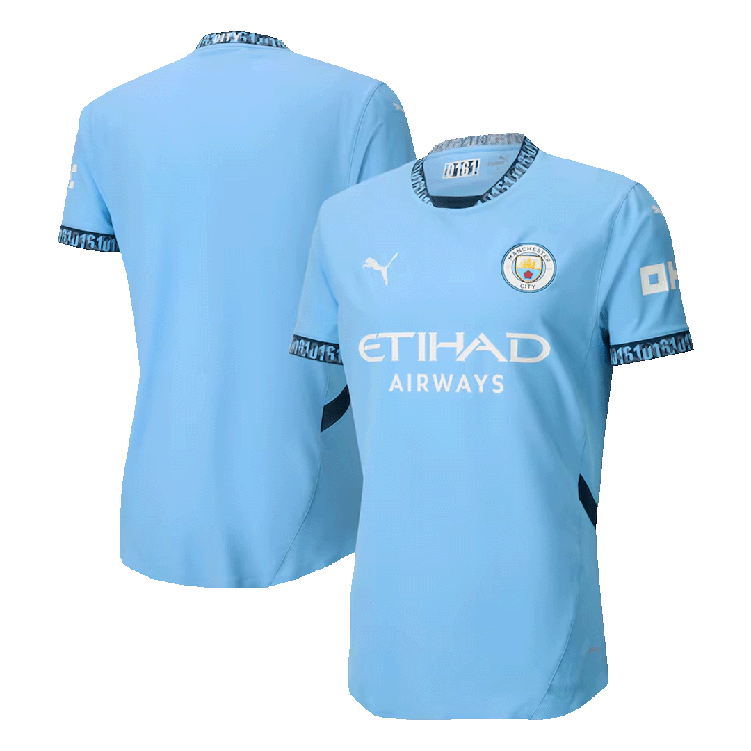 Manchester City Home Soccer Jersey 2024/25 Player Version - Image 3