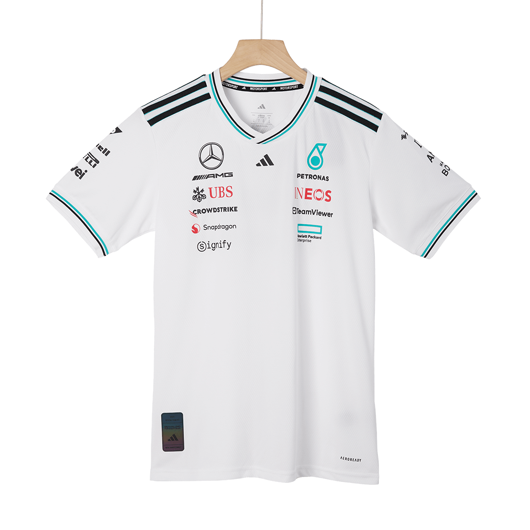 Mercedes AMG Petronas F1 Shirt 2025 | Soccerdealshop - Image 4