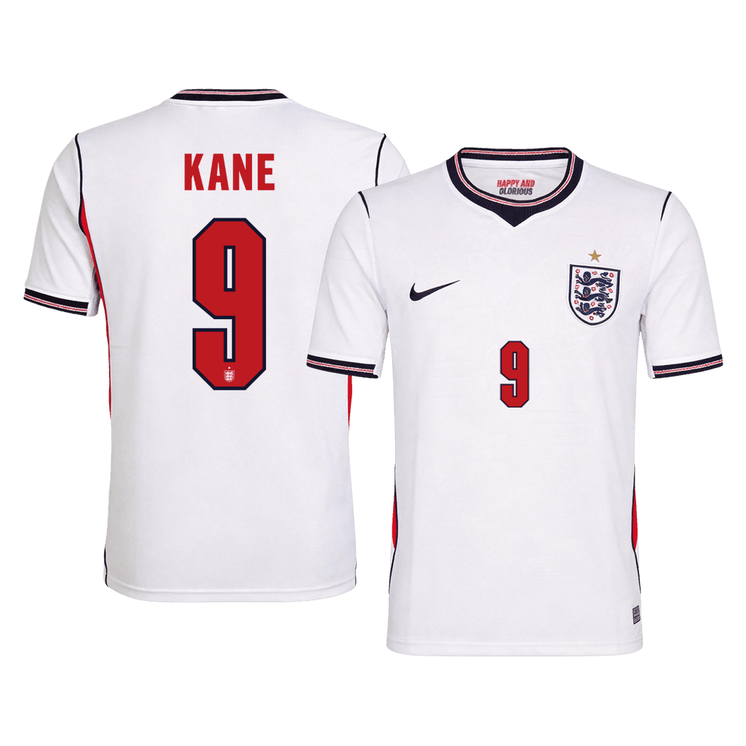 KANE #9 England Home Soccer Jersey 2026