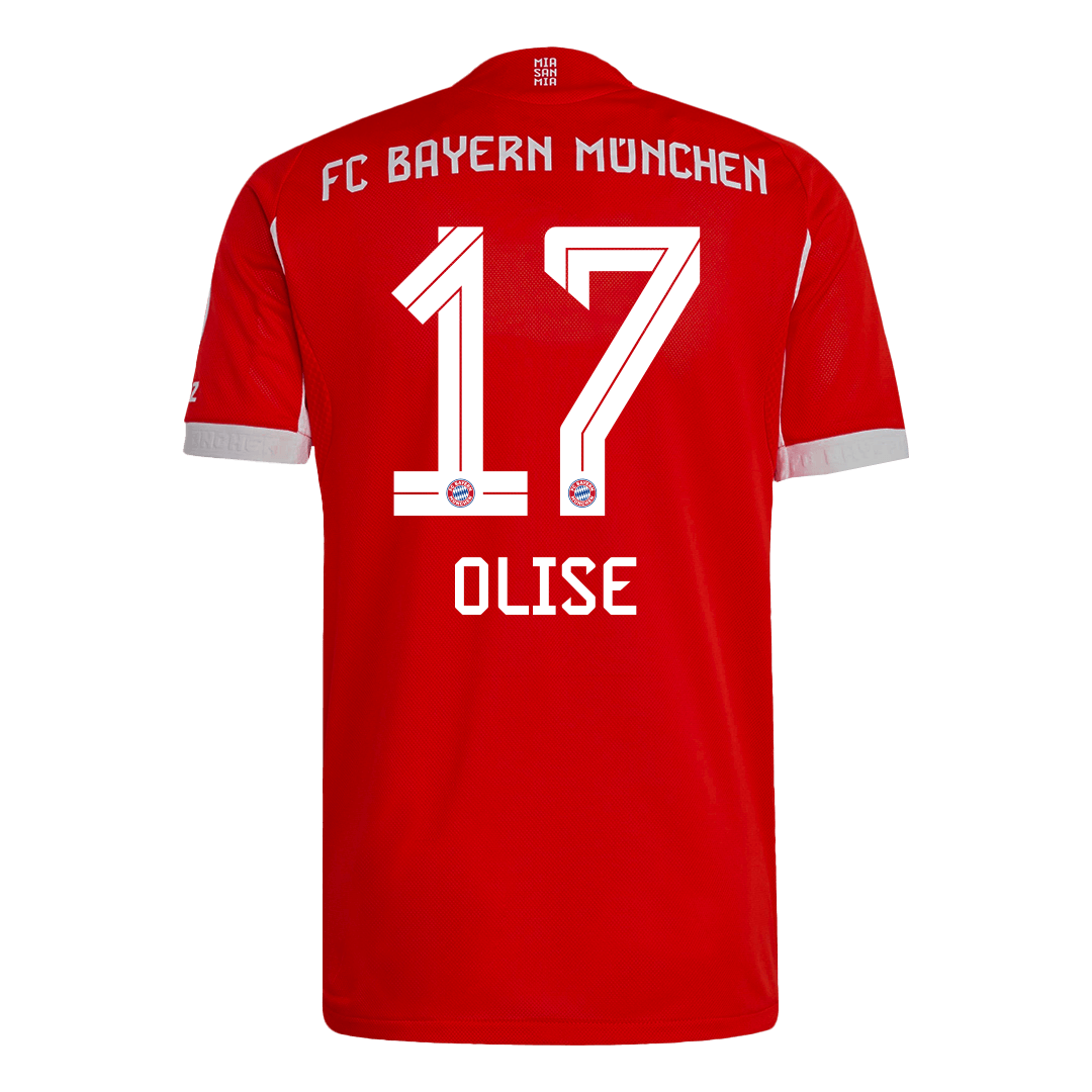 OLISE #17 Bayern Munich Home Soccer Jersey 2025/26 Player Version - Image 3